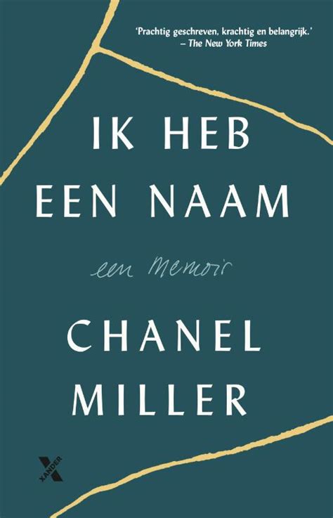 Ik heb een naam, Chanel Miller 